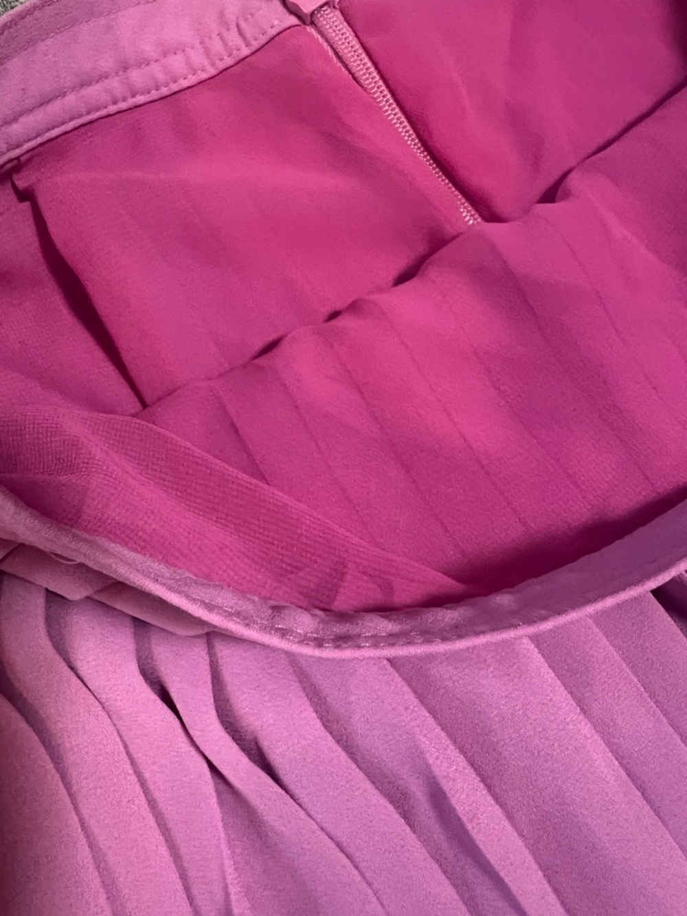 J. Crew Pleated Midi Skirt in Dusty Rose - Picture 3 of 3